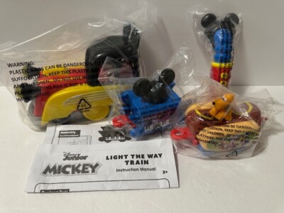 Disney Junior Mickey Mouse Funhouse Light the Way Train, Musical Multi-Color NEW-image
