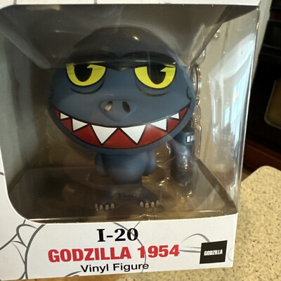 Kidrobot Godzilla 1954 I-20  4 inch Vinyl Loot Crate Exclusive New-image
