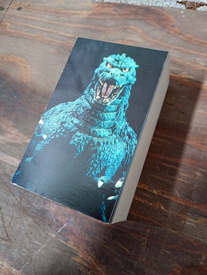 Futami Godzilla Card 100 First Edition 1990s Box Vintage-image