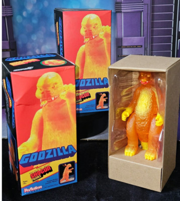 NEW SEALED Godzilla Shogun 1200c Super 7 Reaction Action Figure-image