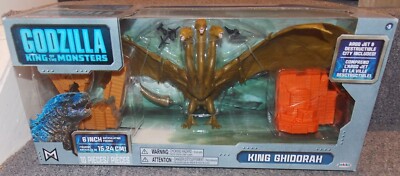 2019 Godzilla King Of Monsters King Ghidorah 6 inch Figure Set New In The Box-image