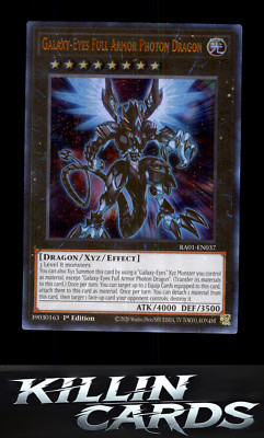 1st Edition Galaxy-Eyes Full Armor Photon Dragon (UR) RA01-EN037 Ultra Rare 25th-image