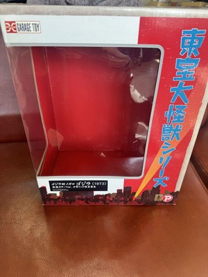X-Plus Godzilla 1973 Fierce Fighting Color Ver Box Only Toho Dai Monster Series-image