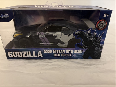 Jada 1:32 Godzilla 2009 Nissan GT-R (R35) Ben Sopra Diecast Model Car 35295-image