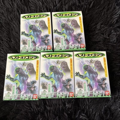 Godzilla 1998 Best of 1998 5-Box Set Figure No box dye damage Used-image