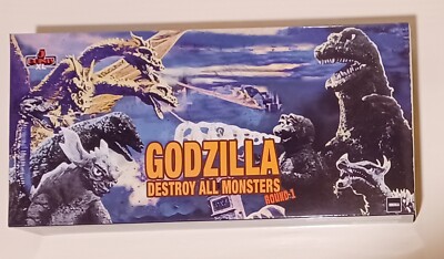 Godzilla: Destroy All Monsters Round 1 Boxed Set, Mezco 5 Points XL -image