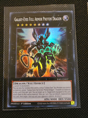 Galaxy-Eyes Full Armor Photon Dragon RA01-EN037 - Super Rare - 25th Anniversary-image