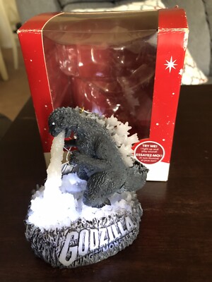 2014 Godzilla 60th Anniversary Ornament Heirloom American Greetings With Box-image