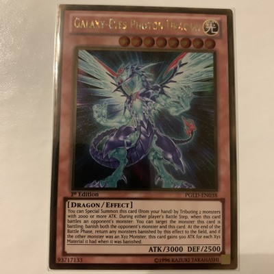 Galaxy-Eyes Photon Dragon PGLD-EN038 Premium Gold-1st Edition 1st Edition-image