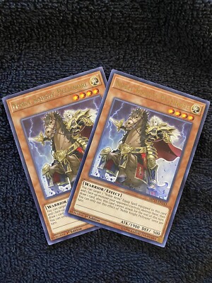 2x Yu-Gi-Oh! Noble Knight Pellinore MP19-EN143 Rare 1st Edition NM/M-image