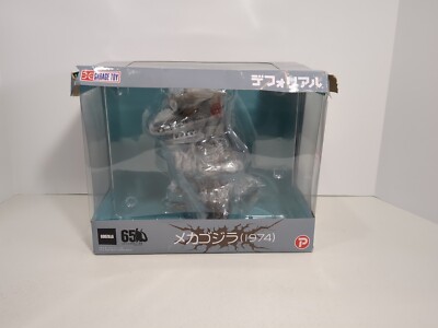  Defo-Real Mechagodzilla 1974 Figure Pre-owned Box Has Damage -image