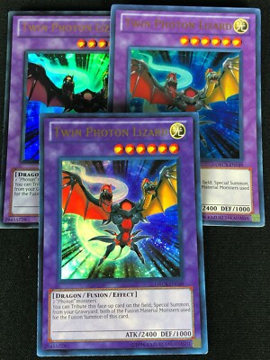 YUGIOH TWIN PHOTON LIZARD ORCS-EN039 ULTRA X3 (NM)-image