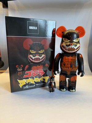 Medicom Toy Godzilla VS Destoroyah Version Bearbrick 100% & 400%-image
