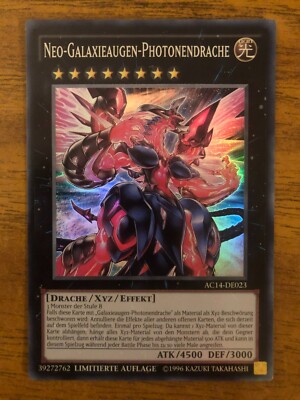 Neo Galaxy-Eyes Photon Dragon - German -  YuGiOh TCG - AC14-DE023-image