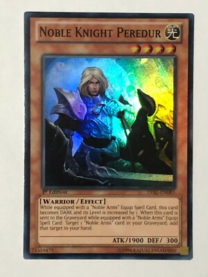 Yu-Gi-Oh - JCC - Noble Knight Peredur Card - LVAL-EN085-image