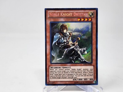 YuGiOh Noble Knight Drystan JOTL-EN084 Secret Rare Unlimited NM-image