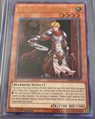 Yu-Gi-Oh Card - BLRR-EN071 - Noble Knight Medraut-image
