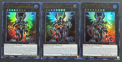 YUGIOH Galaxy-Eyes Full Armor Photon Dragon RA01-EN037 Ultra Rare NM/Mint-image