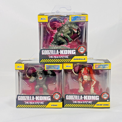 Godzilla X Kong • The New Empire • Metal Figs 2.5” • BRAND NEW • Lot Of 3-image