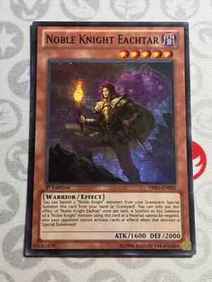 Noble Knight Eachtar - PRIO-EN082 - Super Rare (VLP) - Yugioh-image