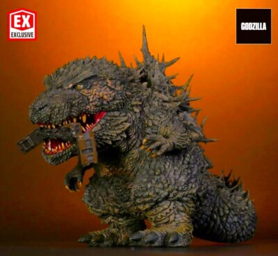 X-PLUS DEFOREAL RIC GODZILLA 2023 MINUS ONE EX ver wTRAINS! MIB SEALD USA SELLER-image