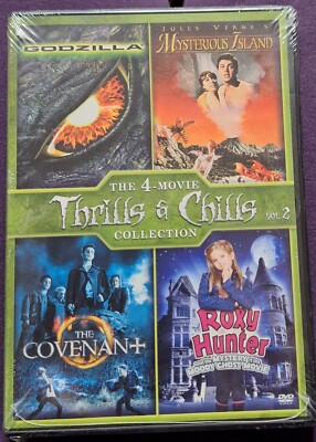 NEW The 4 Movie Thrills and Chills Collection (4-Disc, DVD Set)  Godzilla 3 more-image