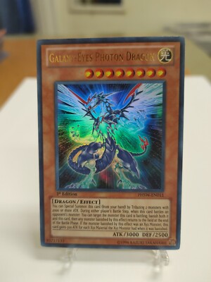 YUGIOH GALAXY-EYES PHOTON DRAGON PHSW-EN011 1ST ULTRA NM-image