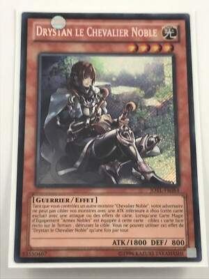 Yu-Gi-Oh - JCC - Drystan the Noble Knight - JOTL-FR084 - New - FR-image