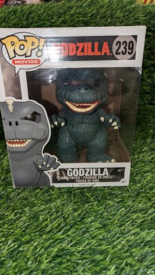 Funko Pop! Godzilla #239 Damaged Box Used READ!-image