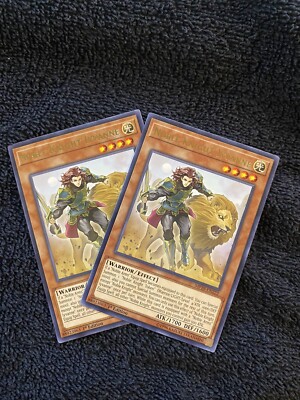 2x Yu-Gi-Oh! Noble Knight Iyvanne MP19-EN222 Rare 1st Edition NM/M-image