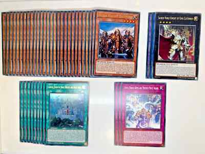 Yugioh Competitive Noble Knight Deck + Extra Deck **HOT** + Bonus-image