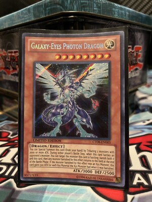 Galaxy-Eyes Photon Dragon - CT08-EN003 - Secret Rare [Mint!] Limited Edition-image