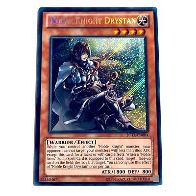 1X NOBLE KNIGHT DRYSTAN	JOTL-EN084	SECRET	UNLIMITED	NEAR MINT YUGIOH-image