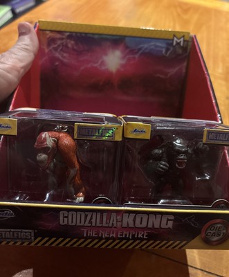 Godzilla x Kong The New Empire NEW 2024 Jada Metalfigs  SET OF 2 & Display Box-image
