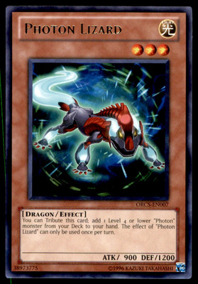 Yu-Gi-Oh! Photon Lizard #ORCS-EN007 Near Mint-image