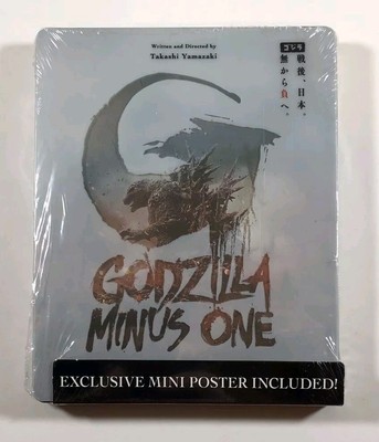 Godzilla Minus One Limited Edition Steelbook (4K Ultra HD + Blu-Ray) Ships boxed-image