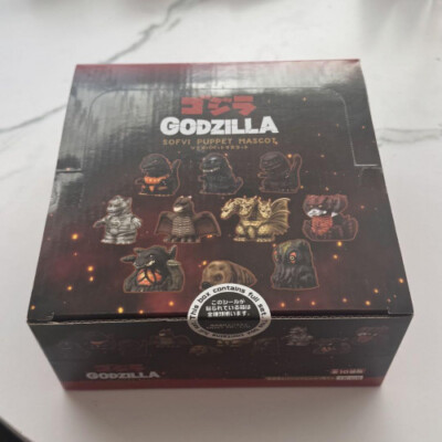 Godzilla soft vinyl puppet mascot box  Set of 10 types Japan-image