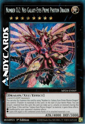 NUMBER C62: NEO GALAXY-EYES PRIME PHOTON DRAGON • Prismatic Secret MP24 EN069 -image