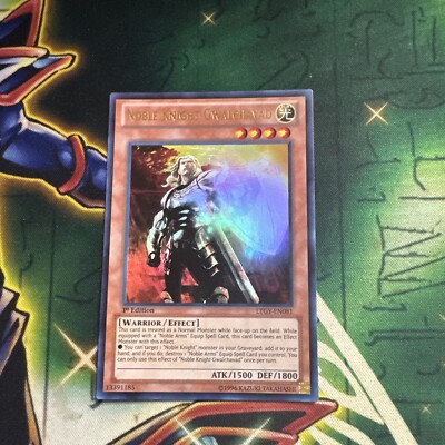 Yugioh! Noble Knight Gwalchavad LTGY-EN081 Ultra Rare 1st Edition NM-image