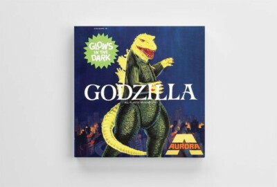 Aurora Godzilla Glow  model kit Box Art 12