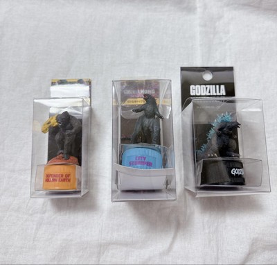 Godzilla Bottle Cap Mascot Set Of 3-image