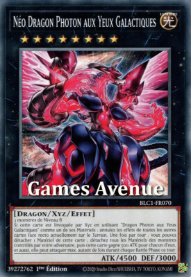 Yu-Gi-Oh! Neo Dragon Photon With Galactic Eyes BLC1-FR070 VF/COMMON-image