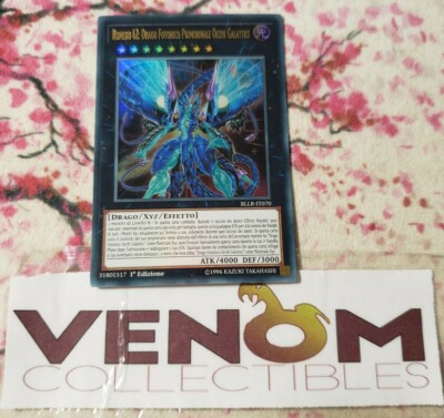1x (M/NM) *ITALIAN* Number 62: Galaxy-Eyes Prime Photon Dragon BLLR-EN070 Ultra -image