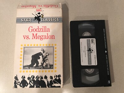 Godzilla vs Megalon (VHS, 1985, Star Classics Big Box)-image