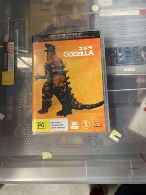 Godzilla Millennium Series 6 Movie Collection Eastern Eye DVD 1999 Region 4 Rare-image