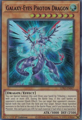Galaxy-Eyes Photon Dragon - LDS2-EN047 - Ultra Rare (Purple) 1st Ed LP-image