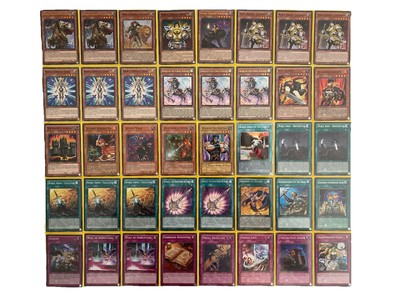 YUGIOH Noble Knight Warrior Deck Complete 40 - Cards with Sleeves-image