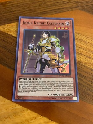 Noble Knight Custennin CYHO-EN088 Unlimited Edition Super Rare VLP + BONUS-image