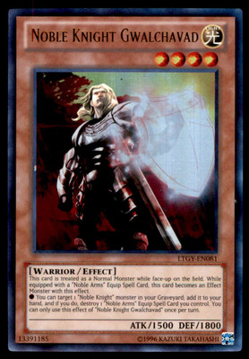 Yu-Gi-Oh! Noble Knight Gwalchavad #LTGY-EN081 Near Mint-image