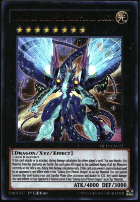 Yu-Gi-Oh! 2015 Mega-Tin Pack 62 Galaxy-Eyes Prime Photon Dragon 1st MP15-EN022-image